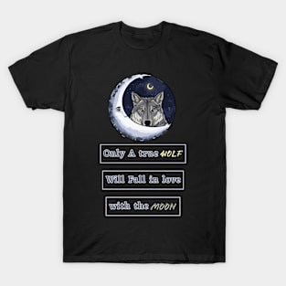 Wolf and Moon T-Shirt